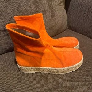 Orange Boots